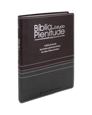 BÍBLIA DE ESTUDO PLENITUDE: ALMEIDA REVISTA E CORRIGIDA (ARC)
