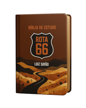 BÍBLIA DE ESTUDO ROTA 66: UMA JORNADA PROFUNDA PELAS ESCRITURAS, COM COMENTÁRIOS DE LUIZ SAYÃO