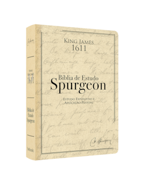 BIBLIA DE ESTUDO SPURGEON - BEGE