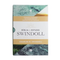 BÍBLIA DE ESTUDO SWINDOLL - NVT - CAPA AQUA