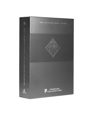 BÍBLIA DE ESTUDO THOMAS NELSON NVI PREMIER COLLECTION, LETRA TRADICIONAL, FONTE LEITURA PERFEITA, COM MAPAS E MAIS DE 50 MIL RECURSOS, CAPA COURO LEGÍTIMO PRETA