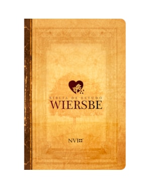 BÍBLIA DE ESTUDO WIERSBE - LUXO - NVI - NEUTRA