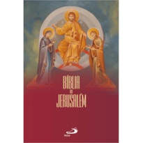 BIBLIA DE JERUSALÉM - MÉDIA - CRISTO (CAPA CRISTAL)