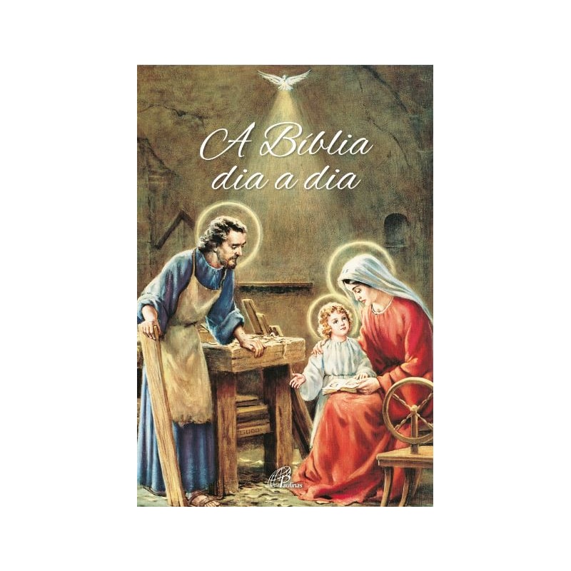 BÍBLIA DIA A DIA 2023 - CAPA CRISTAL - SAGRADA FAMÍLIA