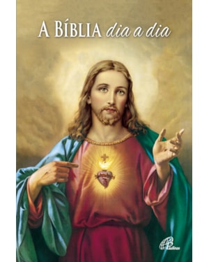 BÍBLIA DIA A DIA 2024 - CAPA CRISTAL - CORAÇÃO DE JESUS