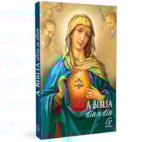 BÍBLIA DIA A DIA 2026 - CAPA CRISTAL - CORAÇÃO DE MARIA