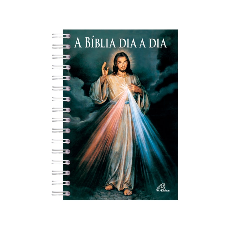 BÍBLIA DIA A DIA 2026 - WIRE-O - JESUS MISERICORDIOSO