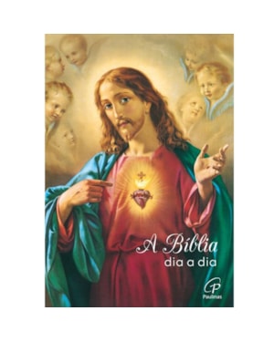 BÍBLIA DIA A DIA 2027 - CAPA CRISTAL - CORAÇÃO DE JESUS