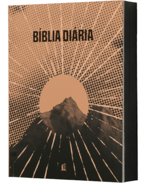 BÍBLIA DIÁRIA NVI, LETRA TRADICIONAL, FONTE LEITURA PERFEITA, CAPA BROCHURA MONTANHA
