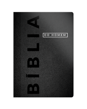 BÍBLIA DO HOMEM NVI - LETRA GRANDE - LUXO PRETA