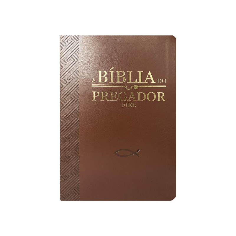 BÍBLIA DO PREGADOR FIEL PU NOBRE LUXO - VINHO