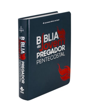 BÍBLIA DO PREGADOR PENTECOSTAL ARC, LETRA REGULAR, COM MAPA, CAPA COURO SINTÉTICO AZUL: ALMEIDA REVISTA E CORRIGIDA (ARC)