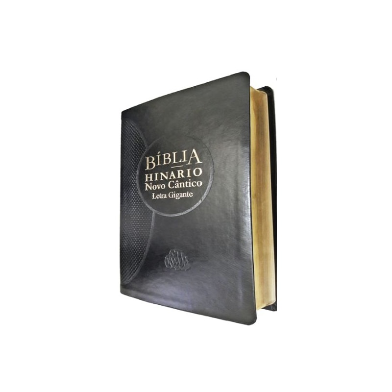 BÍBLIA E HINÁRIO NOVO CÂNTICO - LETRA GIGANTE - CAPA MACIA PRETA