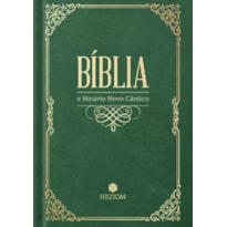 Bíblia e hinário novo cântico - verde (ara)
