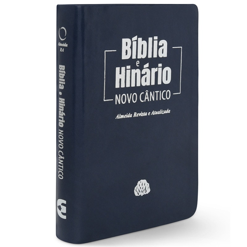 BÍBLIA E HINÁRIO RA 045 LM - CAPA MACIA AZUL