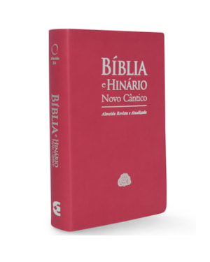 BÍBLIA E HINÁRIO RA 065 LETRA GIGANTE - CAPA MACIA PINK