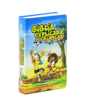 BÍBLIA EXPLICADA PARA CRIANÇAS MIG & MEG NTLH CAPA DURA ILUSTRADA: NOVA TRADUÇÃO NA LINGUAGEM DE HOJE (NTLH)