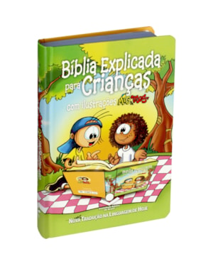 BÍBLIA EXPLICADA PARA CRIANÇAS MIG & MEG NTLH | SBB | BÍBLIA EXPLICADA MIG E MEG - CAPA DURA ILUSTRADA: NOVA TRADUÇÃO NA LINGUAGEM DE HOJE (NTLH)