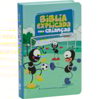 BÍBLIA EXPLICADA PARA CRIANÇAS SMILINGUIDO NTLH | SBB | BÍBLIA EXPLICADA SMILINGUIDO - CAPA DURA ILUSTRADA, FUTEBOL: NOVA TRADUÇÃO NA LINGUAGEM DE HOJE (NTLH)