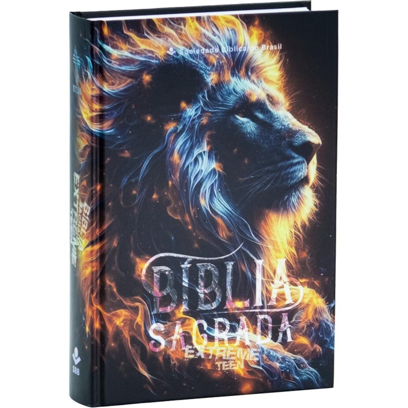 BÍBLIA EXTREME TEEN PARA JOVENS E ADOLESCENTES | SBB | BÍBLIA SAGRADA EXTREME TEEN - CAPA DURA, LEÃO: NOVA TRADUÇÃO NA LINGUAGEM DE HOJE (NTLH)