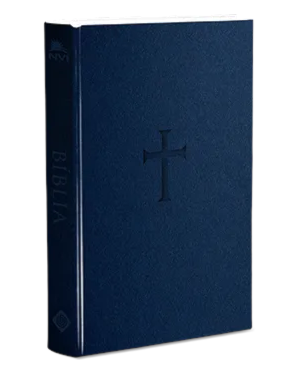 BIBLIA FLEXIVEL - AZUL CRUZ