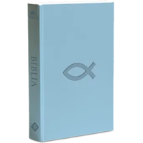 BIBLIA FLEXIVEL - AZUL PEIXE