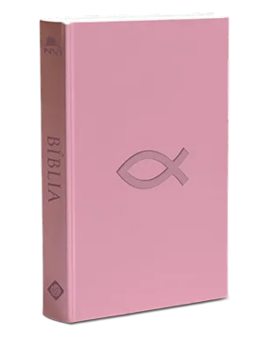 BIBLIA FLEXIVEL - ROSA PEIXE