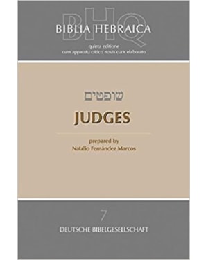 BIBLIA HEBRAICA QUINTA 7 - JUDGES