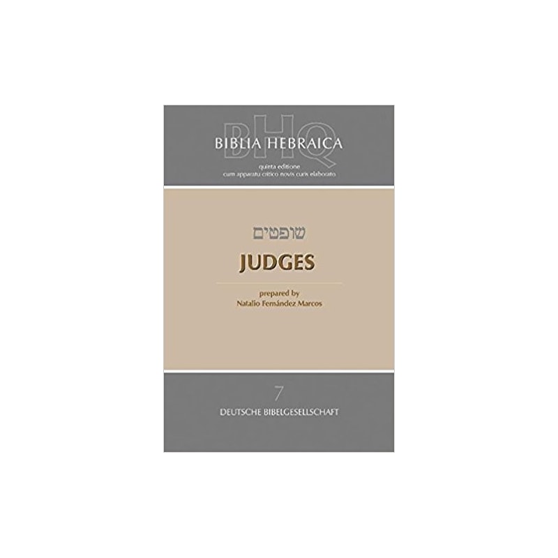 BIBLIA HEBRAICA QUINTA 7 - JUDGES