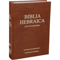 BIBLIA HEBRAICA STUTTGARTENSIA: EDIÇÃO ACADÊMICA