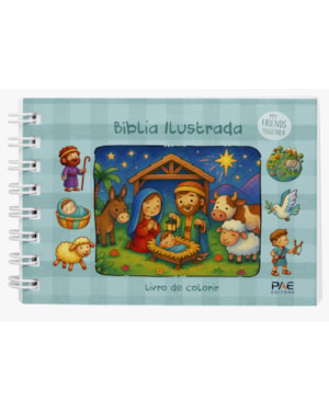 Bíblia Ilustrada - Livro de Colorir