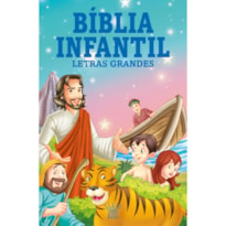 BÍBLIA INFANTIL - LETRAS GRANDES - CAPA ALMOFADADA