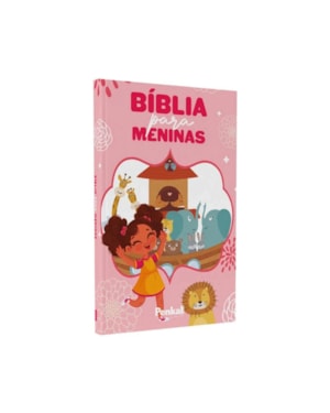 BÍBLIA INFANTIL PARA MENINAS: + 200 ILUSTRAÇÕES | ROSA