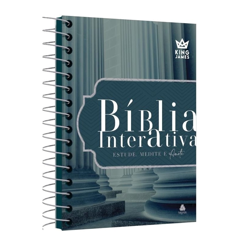 Bíblia Interativa Estude, Medite e Anote: Modelo amparo - King James - BKJ