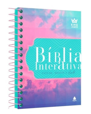 Bíblia Interativa Estude, Medite e Anote: Modelo Firmamento - King James - BKJ