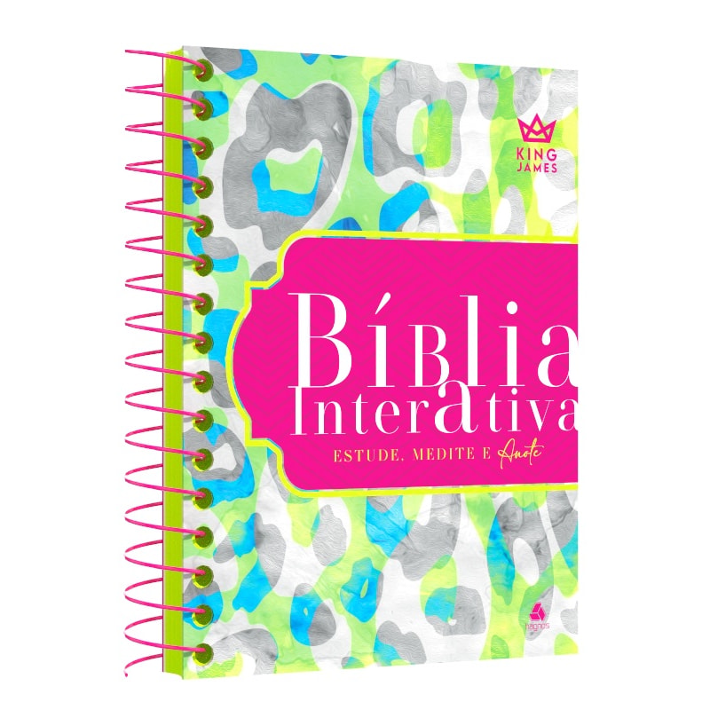 Bíblia Interativa Estude, Medite e Anote: Modelo Origem - King James - BKJ