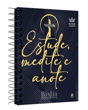 Bíblia Interativa Estude, Medite e Anote: Modelo Tradição - King James - BKJ