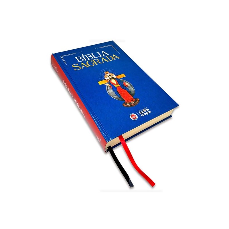 BÍBLIA JESUS DAS SANTAS CHAGAS LETRAS GRANDES