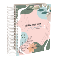 BÍBLIA JORNADA SLIM NAA COM PLANNER, LETRA REGULAR, COM ESPAÇO PARA ANOTAÇÃO, COM MAPA, CAPA DURA ILUSTRADA: CINZA: NOVA ALMEIDA ATUALIZADA (NAA)
