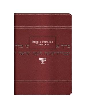 Bíblia Judaica Completa - Capa Vinho