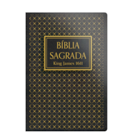 BÍBLIA KING JAMES 1611 - CAPA SEMI LUXO PRETA