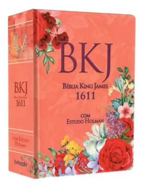 BÍBLIA KING JAMES 1611 - COM ESTUDO HOLMAN