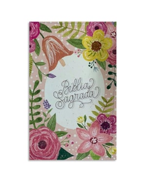 BÍBLIA KING JAMES ATUALIZADA - KJA - LUXO CAPA FLORAL