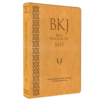 BÍBLIA KING JAMES FIEL 1611 - STANDARD CAPA CARAMELO