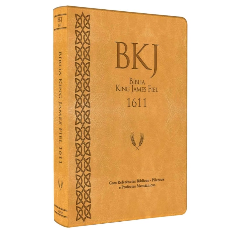 BÍBLIA KING JAMES FIEL 1611 - STANDARD CAPA CARAMELO