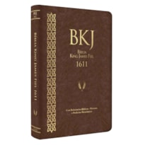 BÍBLIA KING JAMES FIEL 1611 - STANDARD CAPA MARROM
