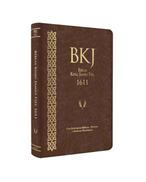 BÍBLIA KING JAMES FIEL 1611 - STANDARD CAPA MARROM
