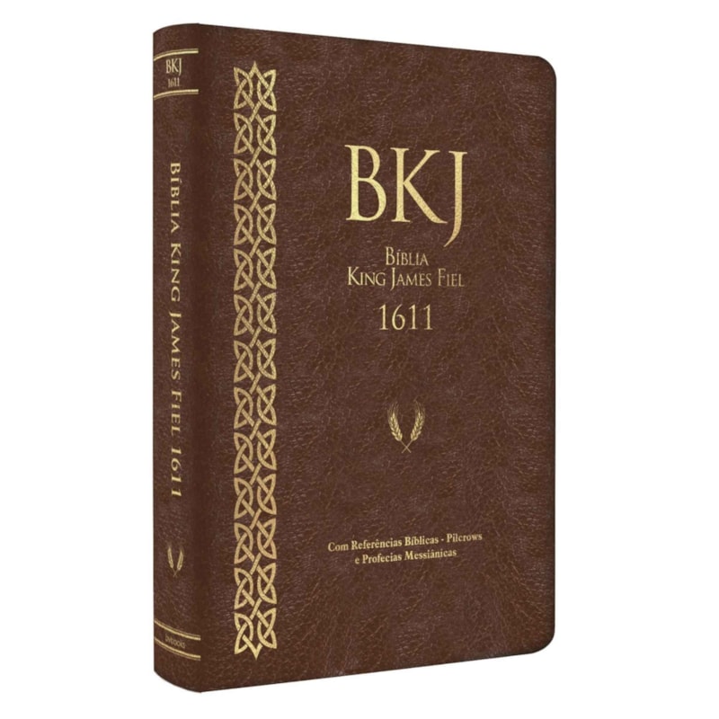BÍBLIA KING JAMES FIEL 1611 - STANDARD CAPA MARROM