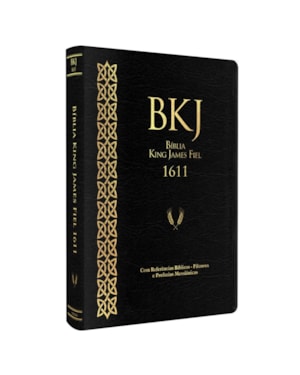 BÍBLIA KING JAMES FIEL 1611 - STANDARD CAPA PRETA