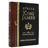 BÍBLIA KING JAMES LETRA ULTRAGIGANTE PRETA